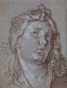 Head of an  angel Albrecht Durer